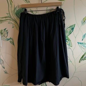 Chic Black A-Line Women's Skirt